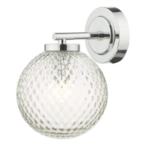 Wayne Bathroom Wall Light Polished Chrome